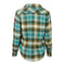 CANADA WEATHER GEAR WOMEN'S PLAID SHIRT, SIZE M, GREEN/TEAL Like New