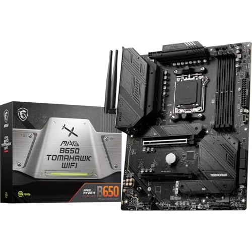 MSI MAG B650 TOMAHAWK WIFI GAMING MOTHERBOARD AM5 DDR5 PCIE 4.0 M.2-SATA 6GB - Brand New