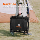 Navatiee WAGON CART HEAVY DUTY FOLDABLE COLLAPSIBLE ASSAULT BLACK - Brand New