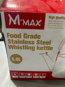 M-MAX 6.0L STAINLESS STEEL KETTLE - STAINLESS STEEL - Like New
