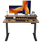 FEZIBO 48'' x 24'' Height Adjustable Electric Standing Desk with Double Drawer - Like New