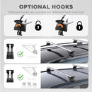 TANX Universal Roof Rack Cross Bars, 52" Aluminum Roof Rails with 200lbs - Like New