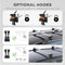 TANX Universal Roof Rack Cross Bars, 52" Aluminum Roof Rails with 200lbs - Like New