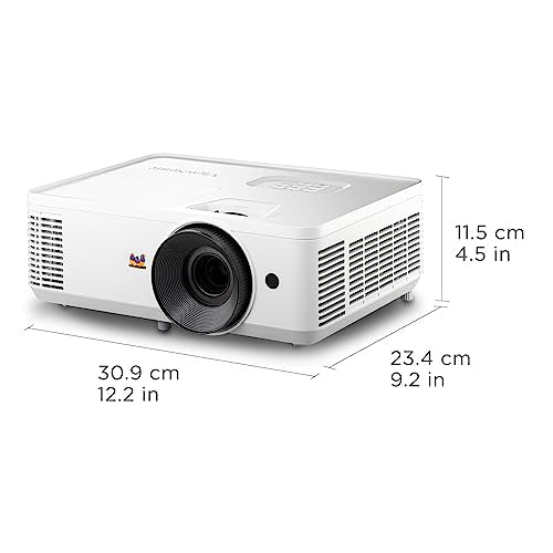 VIEWSONIC PA700W 4500 LUMENS WXGA HIGH BRIGHTNESS PROJECTOR - WHITE - Like New