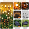 ASMAD Solar Lights Outdoor(4-Pack, 32 LEDs) Solar Garden Lights Outdoor Decor - Like New