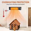 Garage Heater TRUSTECH Patio Heater Outdoor Infrared Indoor Heater - Black - Like New