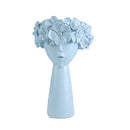 Lucakuins Resin Crafts Cute Girl Character Vase Flower Arrangement Vase - Brand New