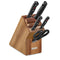 Wüsthof Gourmet 6-Piece Knife Block Set, Acacia Wood - Like New