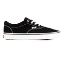 VANS MEN'S DOHENY DECON SUEDE SNEAKER SIZE MEN 9 BLACK/WHITE - Like New