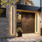 YONGJISHUN 2 PACK 32INCH LONG OUTDOOR LED WALL LIGHT 24W waterproof - BLACK - Like New