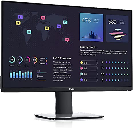 DELL 27" QHD WLED 8MS 60Hz HDMI DPT P2720DC - Black - Brand New