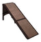 PET GEAR FREE STANDING PET RAMP FOR CATS AND DOGS 200LBS PG9955CH - CHOCOLATE - Like New