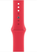 APPLE WATCH BAND - SPORT BAND (45MM) - S/M - RED - Like New