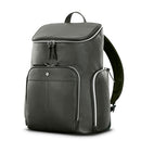 SAMSONITE MOBILE SOLUTION 2 LEATHER DELUXE BACKPACK - OLIVE - Like New