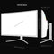 INNOCN 39G1R 39" Ultrawide Curved Gaming Monitor 165Hz QHD HDR10 99% sRGB- White - Like New