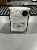 KING BAMBOO COMFORT DEEP POCKET LUXURY KING SHEET SET 4PC, SIZE KING - WHITE - Like New