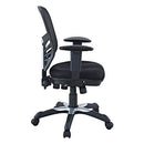 Manhattan Comfort Governor Collection Modern Comfortable High Back Chair - Black - Brand New