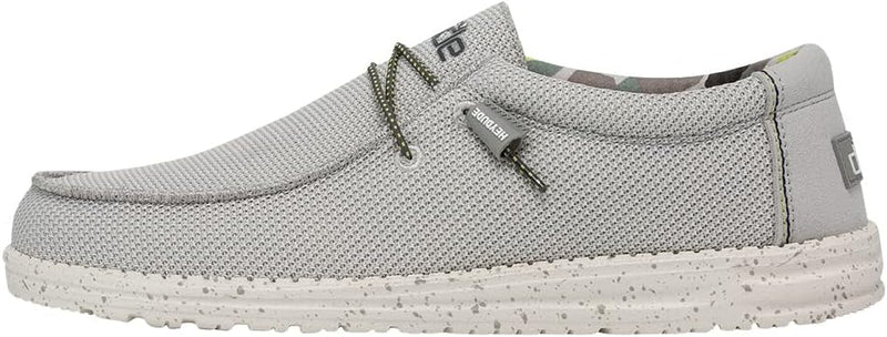110353080 Hey Dude Men's Wally Sox Fog Size 9 - Like New