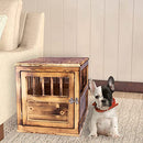 Furniture Style Wooden Dog Crate Small Dog Indoor Decorative Puppy Kennel - Brand New