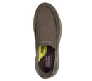 Skechers Men's Parson Ralven Slip-in Casual Shoe - Taupe, Size 11.5 - Like New