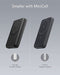 ANKER 622 MAGGO MAGNETIC 5000MAH POWER BANK, BUILT-IN STAND WIRELESS, - BLACK - Like New