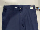 GALAXY BY HARVIC PANTS WOMEN 4 WAY STRETCH CASUAL - 36WX29L - NAVY - Brand New