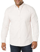 AEM20182FW22 AMAZON ESSENTIALS MEN'S SLIM-FIT STRETCH OXFORD L PALE PINK - Like New