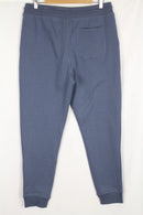 HURLEY MEN'S JOGGER PANTS BOXED LOGO RELAXED FIT FLEECE - SIZE:S - DIFFUSED BLUE - Brand New