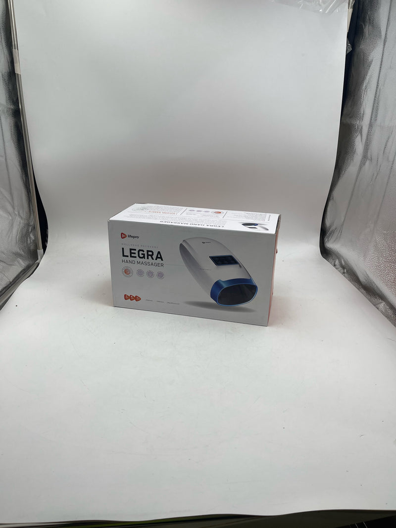 LIFEPRO LEGRA HAND MASSAGER FOR ARTHRITIS LP-LGR - WHITE Like New