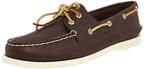 SPERRY WOMEN'S AUTHENTIC ORIGINAL BOAT SHOES - SMOOTH BROWN - SIZE 10 - Like New