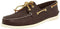 SPERRY WOMEN'S AUTHENTIC ORIGINAL BOAT SHOES - SMOOTH BROWN - SIZE 10 - Like New