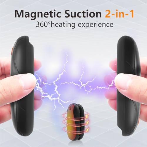 YUEGIT HAND WARMERS RECHARGEABLE 2 PACK, 14000MAH ELECTRIC HAND WARMERS - BLACK - Like New