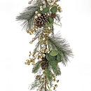 NATIONAL TREE COMPANY HGTV HOME COLLECTION UNLIT ARTIFICIAL CHRISTMAS GARLAND - Like New