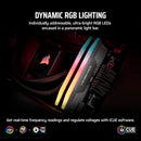 CORSAIR VENGEANCE RGB RS DDR5 32GB (2 X 16GB) UP TO 5600MHZ - GRAY - Like New