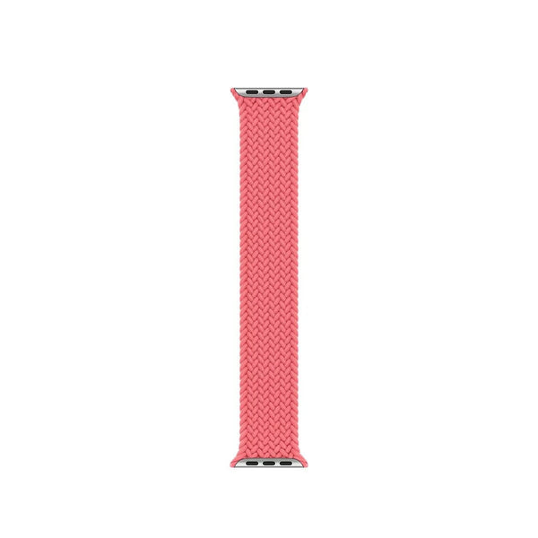 APPLE WATCH BRAIDED SOLO LOOP 44MM - PINK PUNCH - SIZE 10 - PINK PUNCH - Brand New