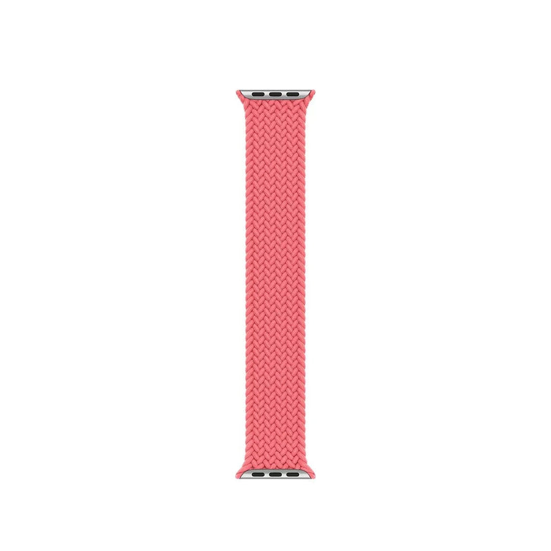 APPLE WATCH BRAIDED SOLO LOOP 44MM - PINK PUNCH - SIZE 10 - PINK PUNCH - Brand New