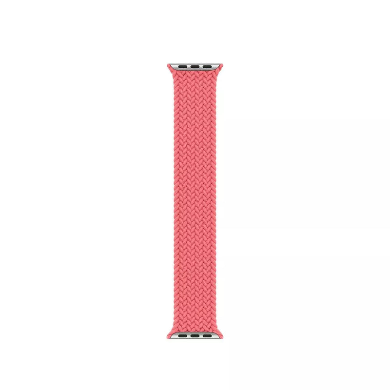 APPLE WATCH BRAIDED SOLO LOOP 44MM SIZE 6 - PINK PUNCH - Brand New
