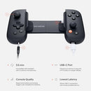 BACKBONE ONE MOBILE GAMING CONTROLLER AND IOS/ANDROID 15/16 SERIES USB-C - BLACK - Like New