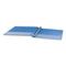 UNIVERSAL 20703 DELUXE ROUND RING VIEW BINDER 1/2IN CAP 8.5 X 11 - LIGHT BLUE - Like New
