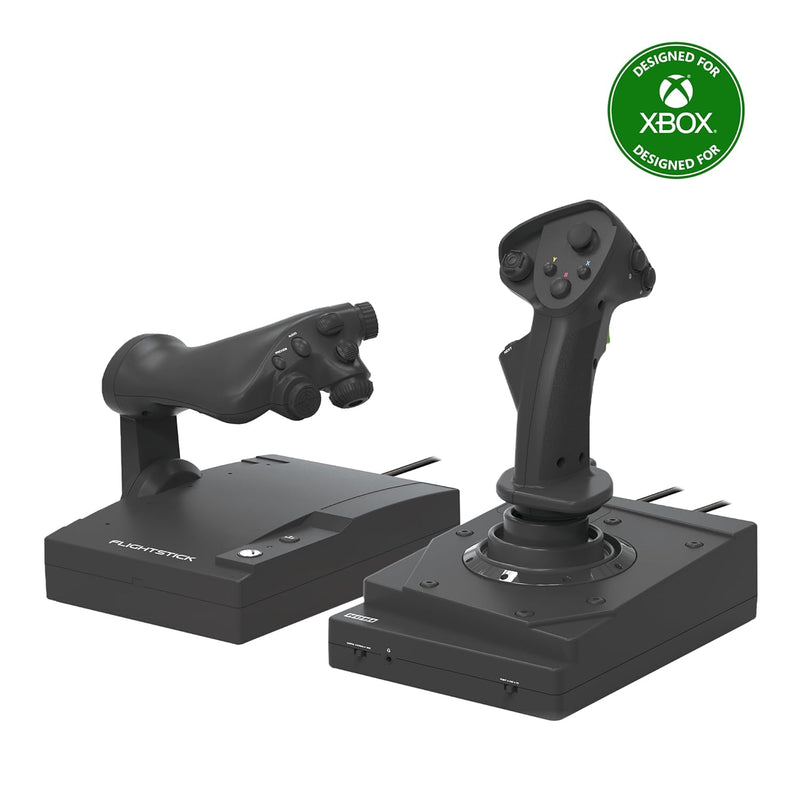 HORI HOTAS Flight Stick Designed for Xbox Series X|S, Xbox One and PC - BLACK Like New