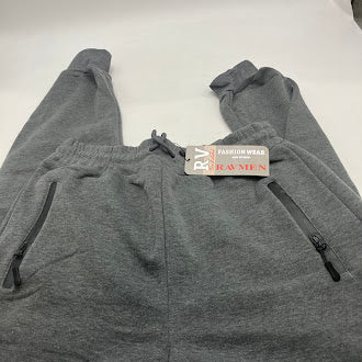 RV RAVMEN JOGGER SWEATPANTS - SIZE: MEN M - DARK GRAY - Brand New