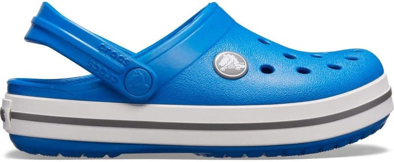CROCSKIDS CLASSIC CLOG SPORTS SANDALSEUR - SIZE: YOUTH J2 - COBALT BLUE - Like New