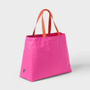 OPEN STORY WATER RESISTANT REVERSIBLE TOTE BAG - PINK/CORAL - Like New