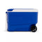 IGLOO WHEELIE COOL 38QT ROLLING COOLER - BLUE - Scratch & Dent