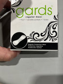 GARDS REGULAR MAXI 1 PROTECTIVE PAD - WHITE - Brand New