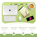 Nnewvante Lap Desk Bed Tray for Eating Writing Foldable Desk with iPad - Green - Brand New