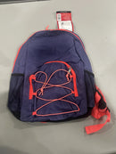 MODA WEST 17" BACKPACK - PURPLE/PINK/BLACK - Brand New