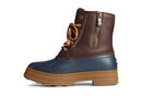 SPERRY SALTWATER 2.0 LEATHER - SIZE: MEN 9.5 (AU/UK M7) (EU M40.5) - NAVY - Like New