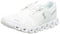 59.98376 ON MEN'S CLOUD 5 SNEAKERS UNDYED WHITE/WHITE SIZE 11 - Like New