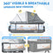 3 in 1 Baby Bassinet, Upgraded Beside Crib with 360 Highly Visible Mesh wall - Like New